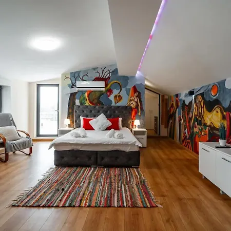 Artistic Loft Panoramic View Center Φιλιππούπολη