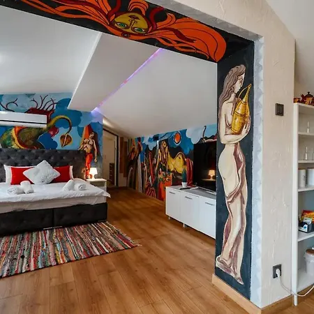 Appartement Artistic Loft With Amazing View Plovdiv