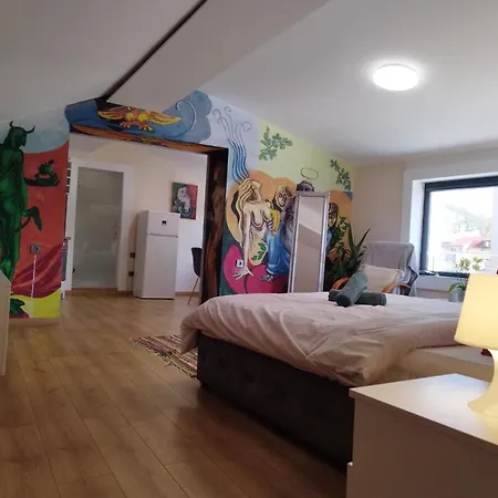 Artistic Loft Panoramic View Center * Plovdiv
