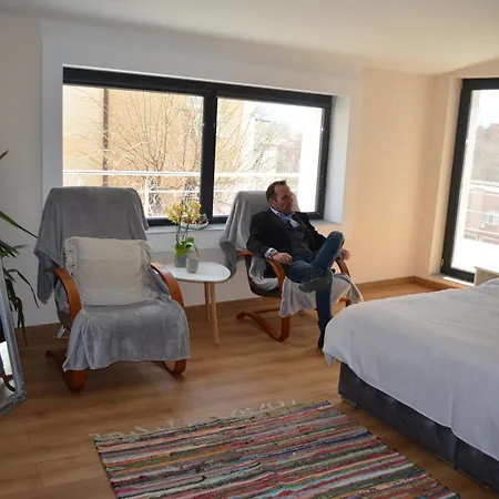 公寓 Artistic Loft Panoramic View Center
