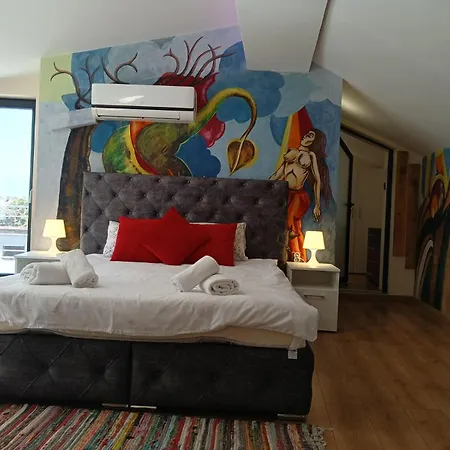 Apartmán Artistic Loft Panoramic View Center Plovdiv