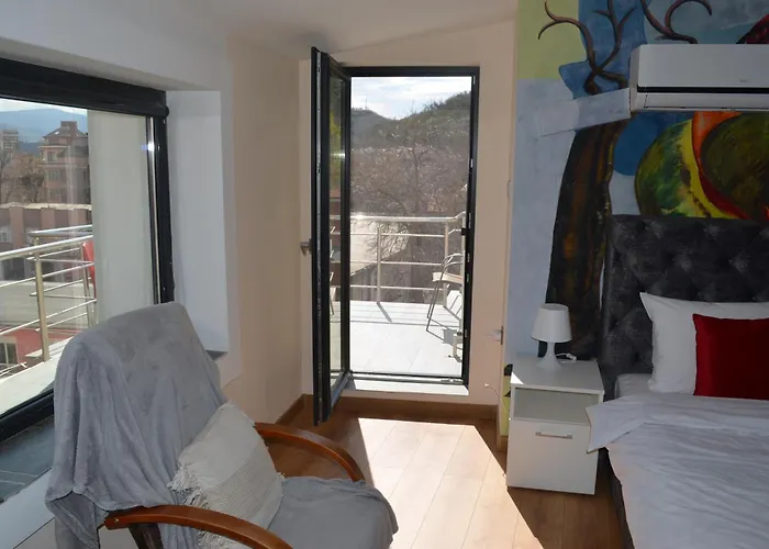 公寓 Artistic Loft With Amazing View