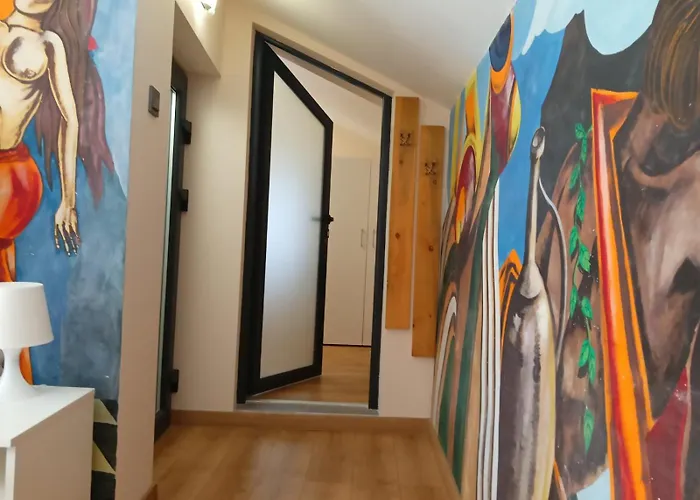 公寓 Artistic Loft With Amazing View