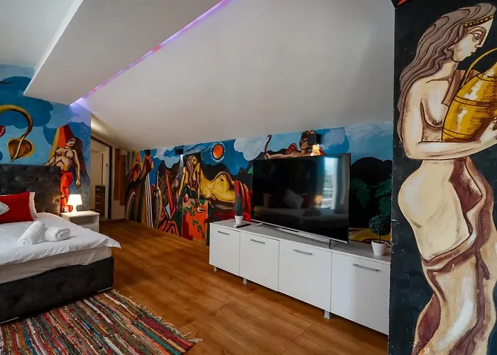 Artistic Loft With Amazing View 公寓 *