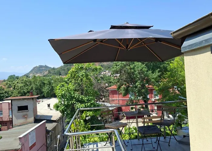 公寓 Artistic Loft With Amazing View